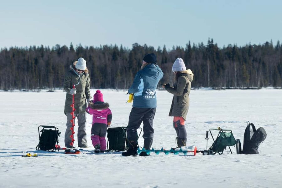 Levi Lapland: Arctic Ice-Fishing - Practical planning for a cold-weather outing