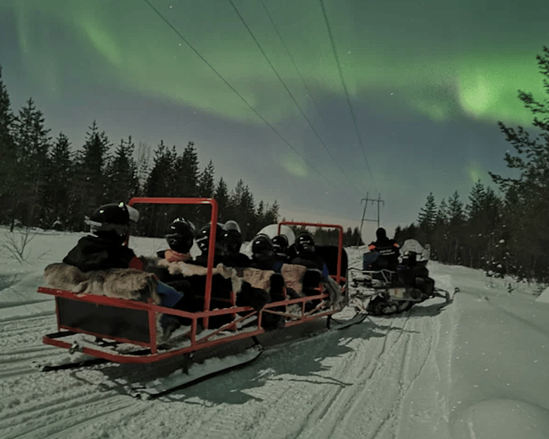 Levi: Northern Lights Sledge Ride - Key points at a glance