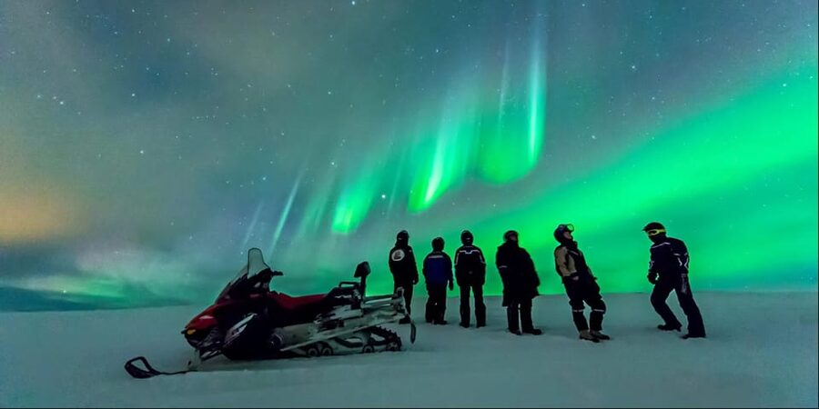 Levi: Northern Lights Snowmobile Safari and Campfire Picnic - Hunting for the Northern Lights