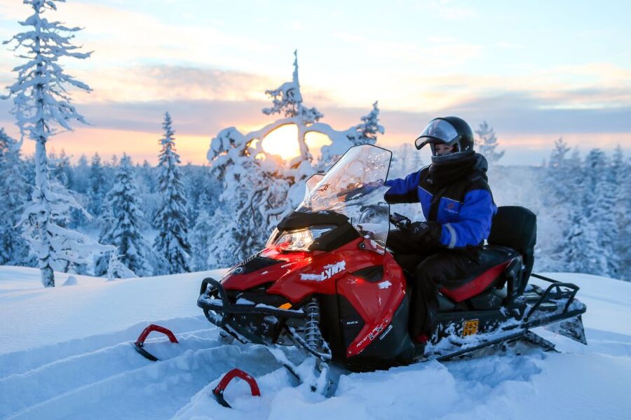 Levi: Snowmobile Safari for Adults - Key points at a glance