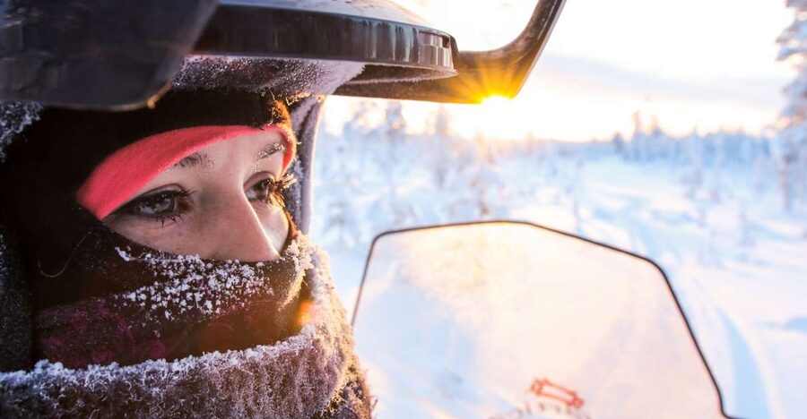 Levi: Snowmobile Safari for Adults - Starting from Safartica’s Levi office