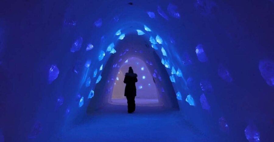 Levi: Trip to Lapland Snow Village with Entry Tickets - Inside the snow hotel