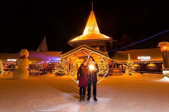 Meet Santa Claus & Santa's Reindeer Ride & Greet Huskies - Crossing the Arctic Circle in Rovaniemi