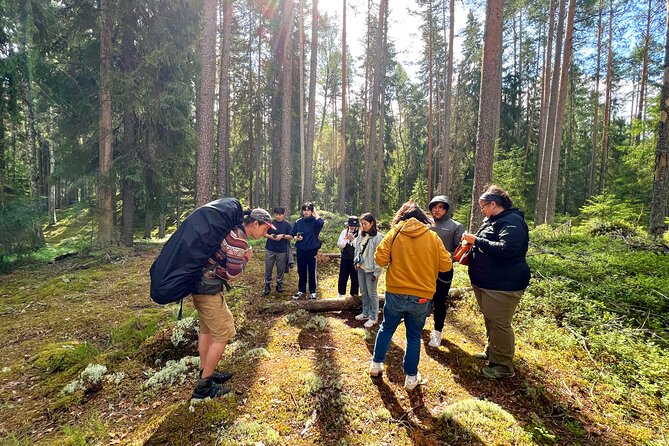 Mushroom Hunting in a National Park - A lakeside campfire lunch