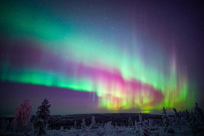 Night Snowshoeing Adventure under the Northern Lights - Hunting for the Northern Lights without a promise