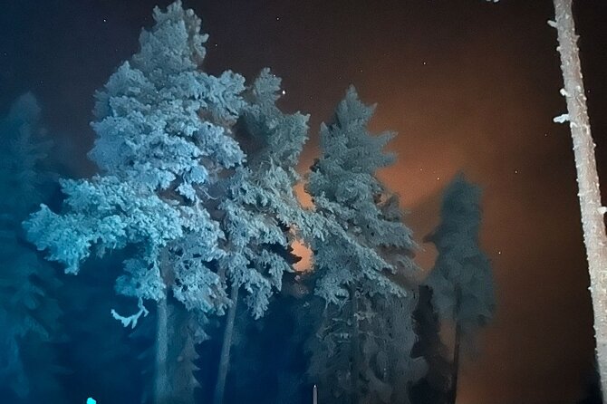 Northern Lights dinner in a Glass Igloo - The snowmobile surprise