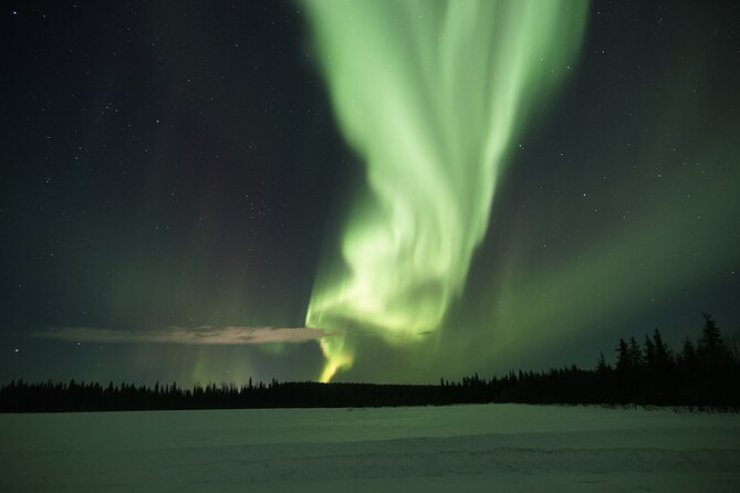 Northern Lights Hunting Photo Tour in Levi - When the aurora appears only through the camera