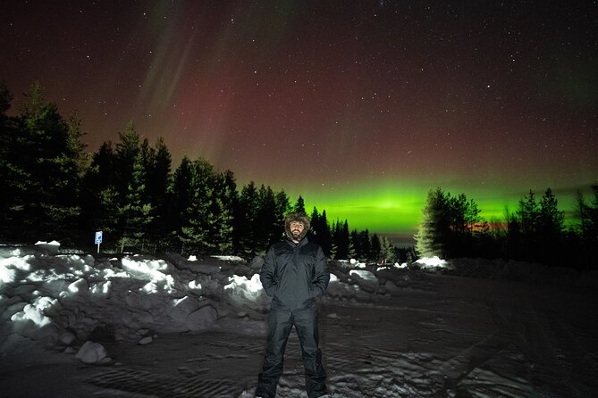 Northern Lights Hunting - Chasing clear skies from Rovaniemi at 6:00 pm