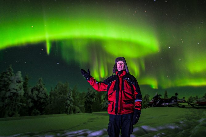 Northern Lights Photography Tour from Rovaniemi - Riding out to a darker mountain