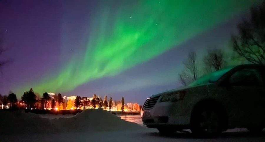 Northern lights private tour Rovaniemi - What happens at the scenic stops
