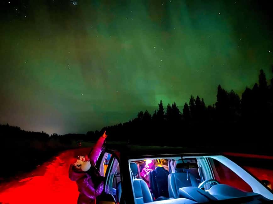 Northern lights private tour Rovaniemi - My call: a strong choice for a flexible aurora search
