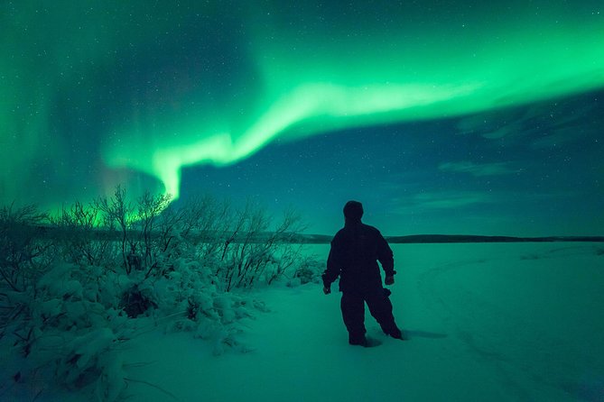 Northern Lights Snowmobile Safari from Rovaniemi with Campfire Picnic - Getting suited up for the cold