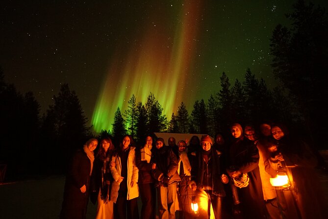 Northern Lights Trip to a Magical Place in Lapland - Reaching a Dark Place Outside Town