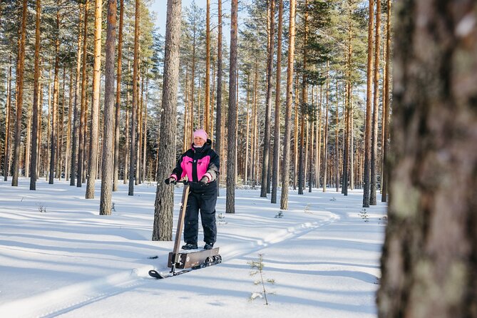 Private Driving Snow Scooters Experience in Finland - Returning after about 90 minutes