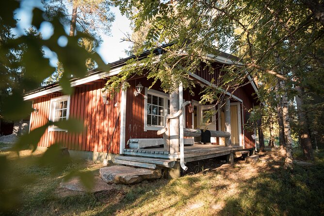 Private Lappish evening in the wilderness with traditional sauna and dinner - Waiting for the Northern Lights