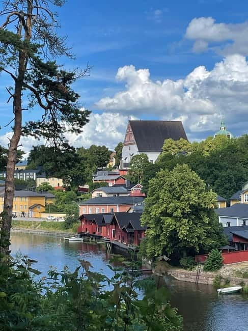 Private Medieval Porvoo by Car from Helsinki - Walking into Old Porvoo