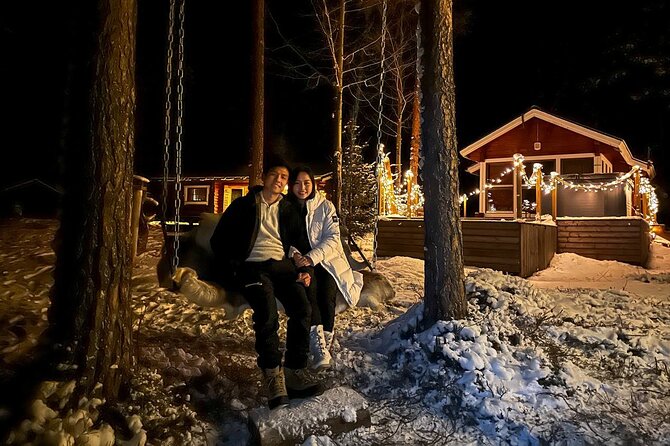 Private Northern Lights Expedition by Lapland's Experienced Team - Leaving Rovaniemi in a VIP car