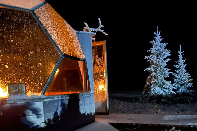 PRIVATE Party dinner in a Glass Igloo Under Northern Lights - Key points before you book