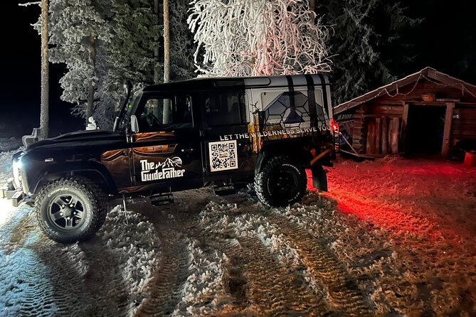 PRIVATE Party dinner in a Glass Igloo Under Northern Lights - Door-to-door transport from Rovaniemi