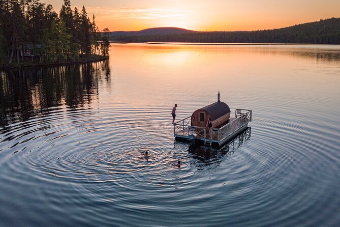 Private Traditional Finnish Sauna Boat Scenic River Cruise - Lake swimming adds the Finnish rhythm