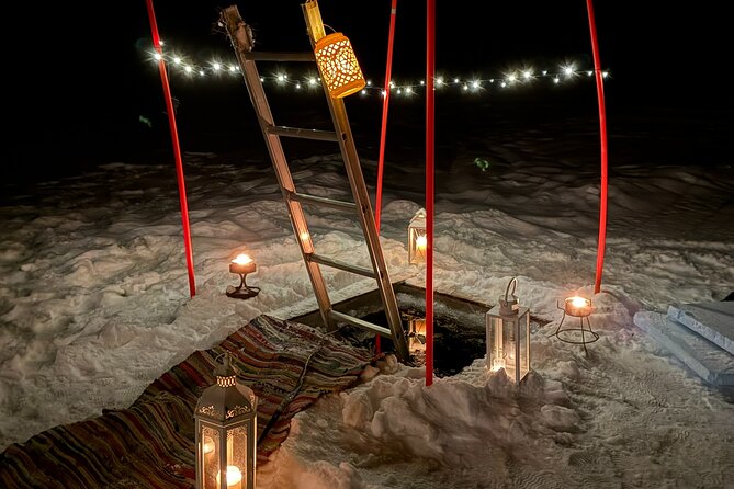 Private Traditional Sauna, Ice Dip and Dinner in the Wilderness - Fishing and canoeing before dinner