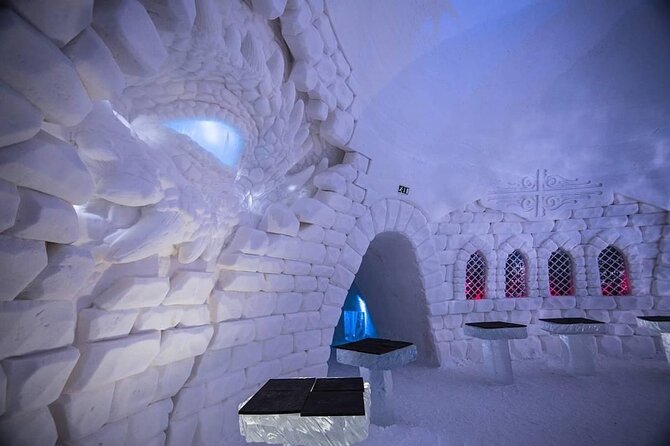 Private: Visit Snow Village Ice Exhibition - The private pickup from Levi or Kittilä