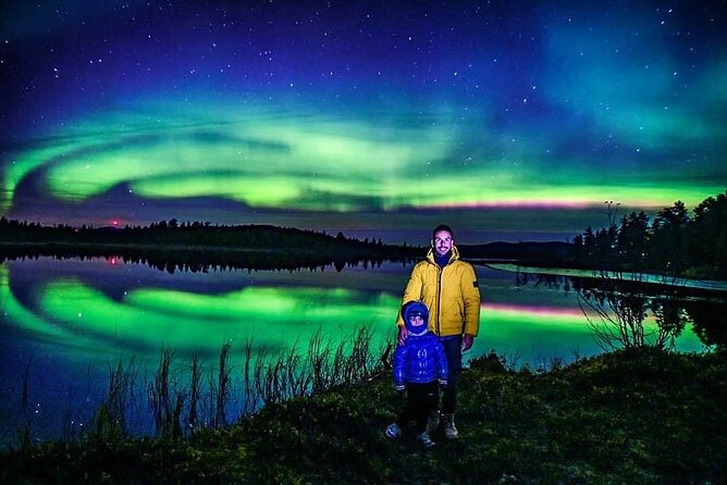 Reflections of the Northern Lights - Photography is the strongest practical extra