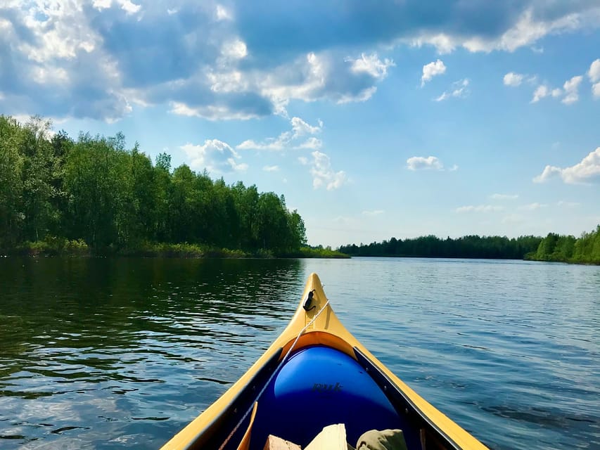 Rovaniemi: All-Day Canoe Adventure - What the return paddle feels like