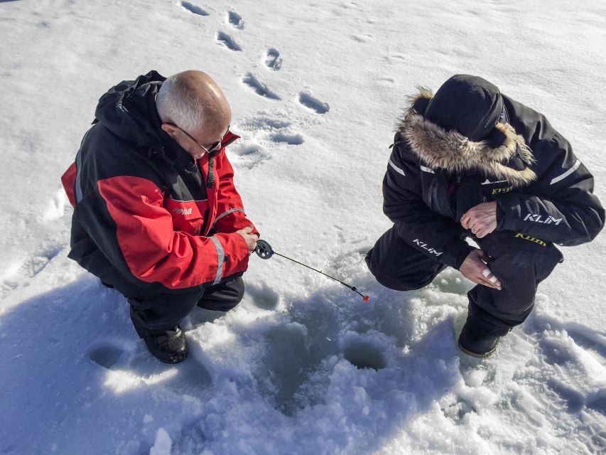 Rovaniemi: Arctic Circle Ice Fishing Experience - Fishing luck, patience, and the chance of catching dinner