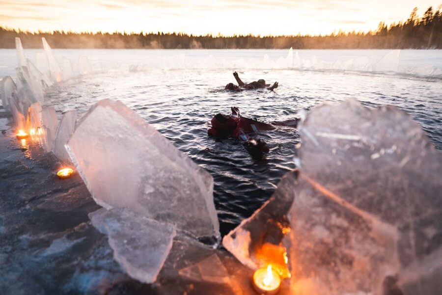 Rovaniemi: Arctic Ice Floating and Northern Lights Tour - Booking and cancellation details