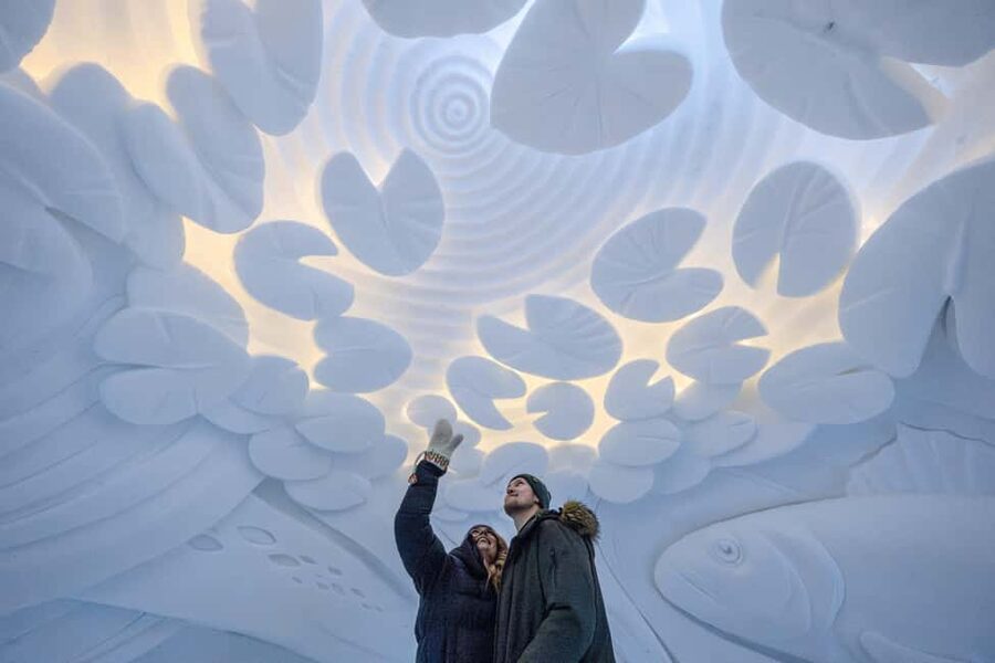 Rovaniemi: Arctic Snow Hotel Tour - The road from Rovaniemi to the SnowHotel