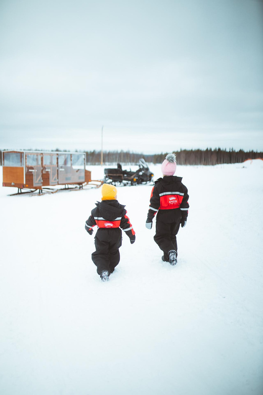 Rovaniemi: Family Snowmobiling Trip - Mini snowmobiles for children aged 5 to 10