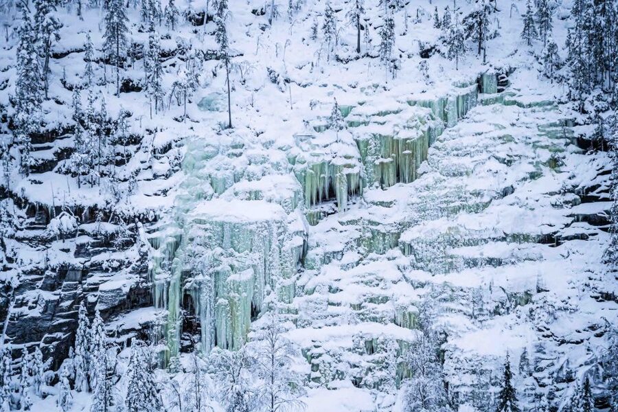 Rovaniemi: Frozen Waterfalls of Korouoma Canyon & Pro Photos - Practical value at $159