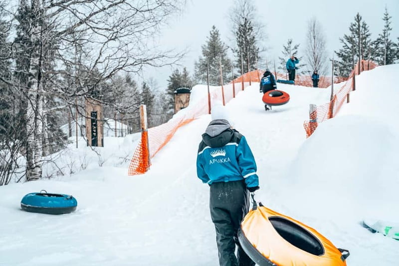 Rovaniemi: Full-Day Snow and Fun Activities - Lunch at 13:00 and warming up