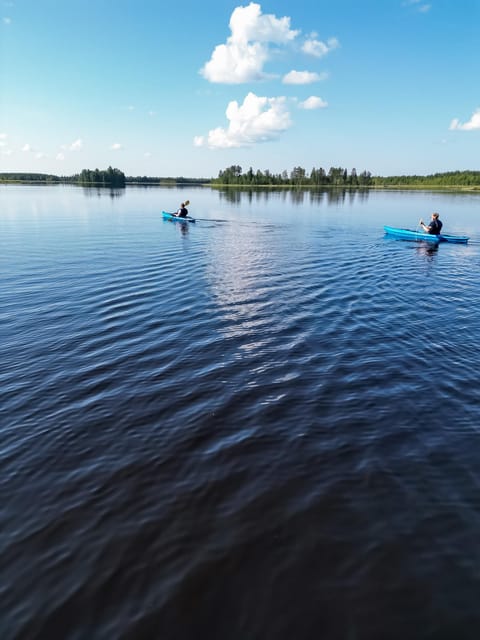 Rovaniemi: Guided Wilderness Kayaking Adventure - Three hours on a quiet Lapland lake