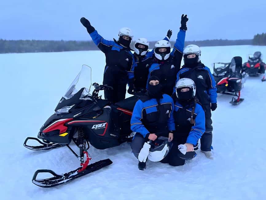 Rovaniemi: Guided Wilderness Snowmobile Safari & Barbeque - The one-hour ride, often split into two turns