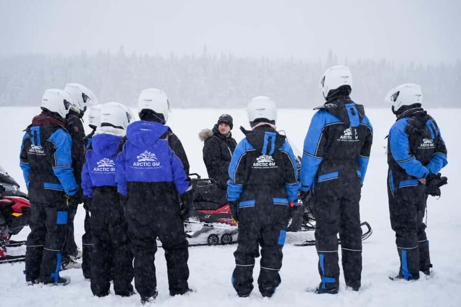 Rovaniemi: Guided Wilderness Snowmobile Safari & Barbeque - Safety, licenses, and the €950 liability limit