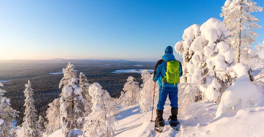 Rovaniemi: Hiking and Snowshoeing Adventure in Lapland - Best season and snow conditions