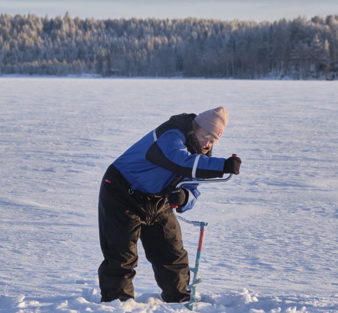 Rovaniemi: Ice-Fishing like a Finn - A quiet Finnish tradition on a frozen lake