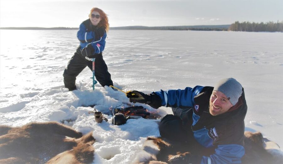 Rovaniemi: Ice-Fishing like a Finn - What the 2.5 hours actually feels like