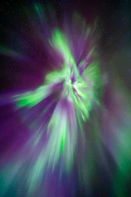 Rovaniemi: Ice Floating Experience with Northern lights - Getting into the frozen lake