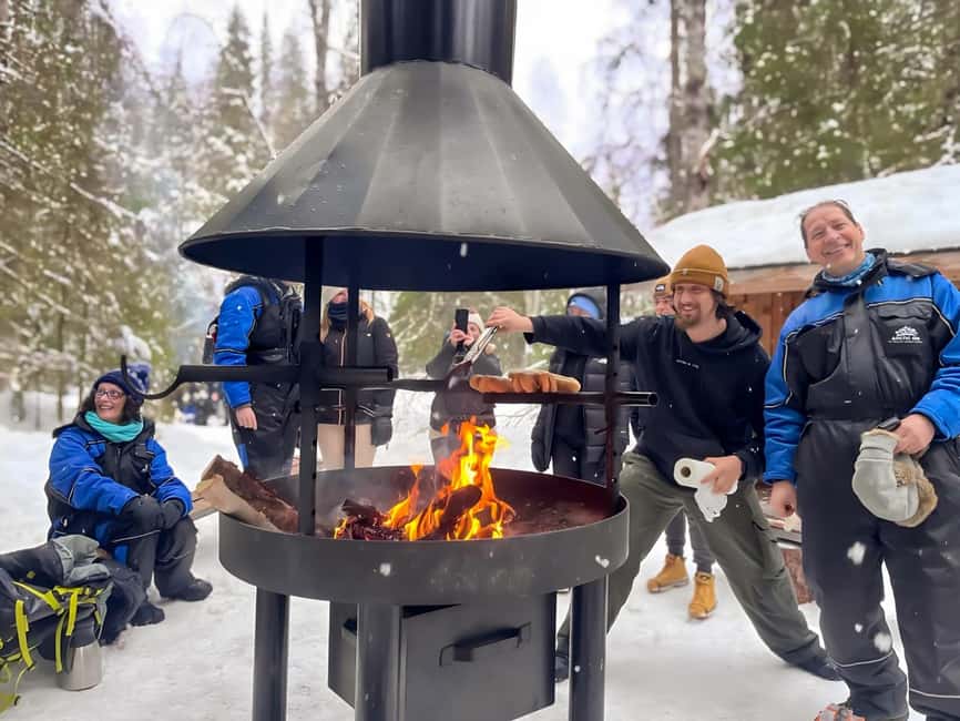 Rovaniemi: Korouoma Canyon & Frozen Waterfalls Tour with BBQ - Sausages by an open fire