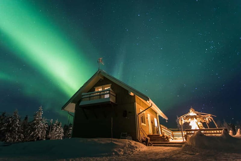 Rovaniemi: Lakeside Private Sauna with Aurora Borealis - Leaving Rovaniemi for the sauna