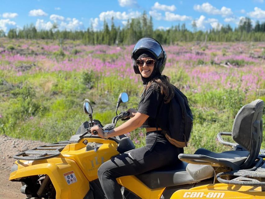 Rovaniemi: Midnight Sun, ATV Ride During The Golden Hour - What the $203 price includes
