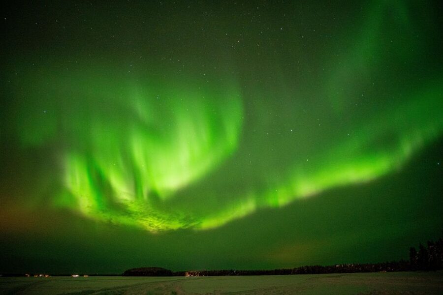 Rovaniemi: Night Sky lappish Barbecue - The campfire is more than a warm-up