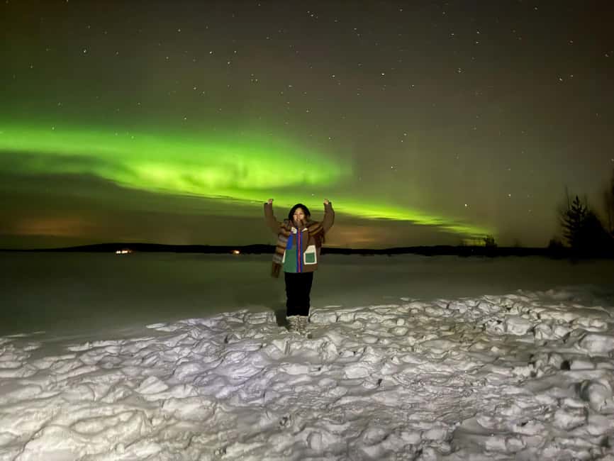 Rovaniemi:Northern Lights Hunt in Lapland Wilderness - Staying warm for four hours
