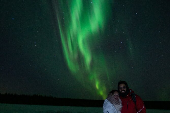 Rovaniemi: Northern lights money back tour - A small group, but not a private tour