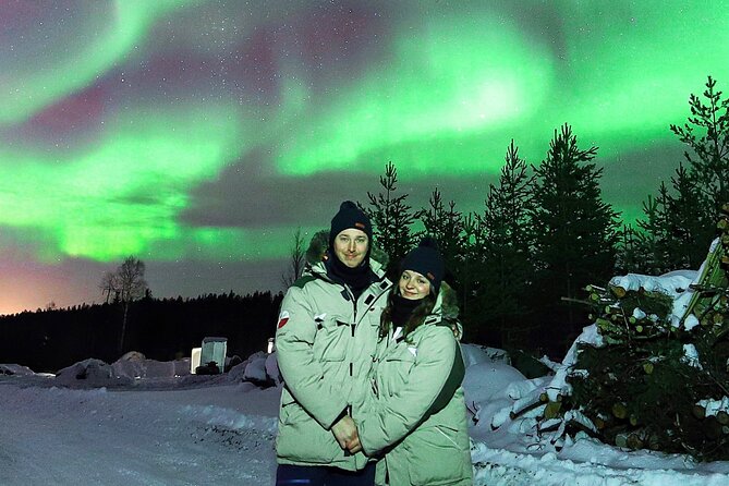 Rovaniemi: Northern Lights Pro Guaranteed - Unlimited Distance - The second stop: chasing a better display
