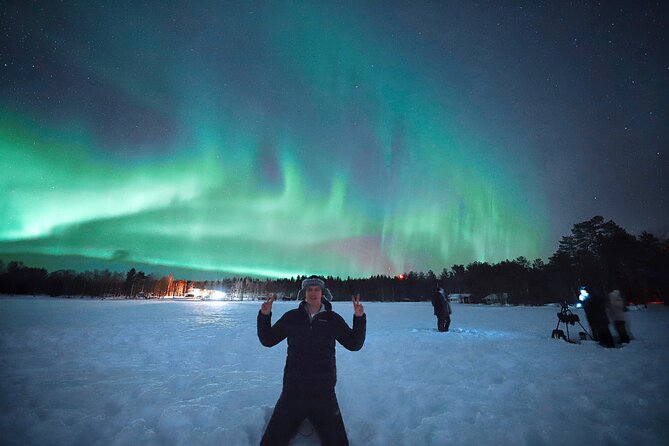 Rovaniemi: Northern Lights Pro Guaranteed - Unlimited Distance - What happens after pickup