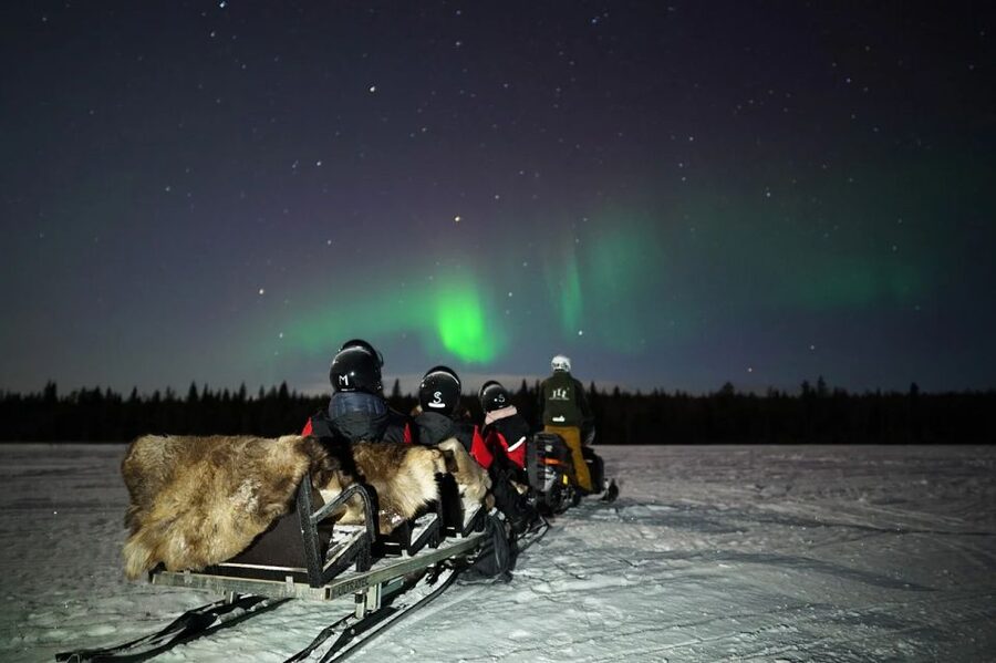 Rovaniemi: Northern Lights Sleigh Ride - The Northern Lights question